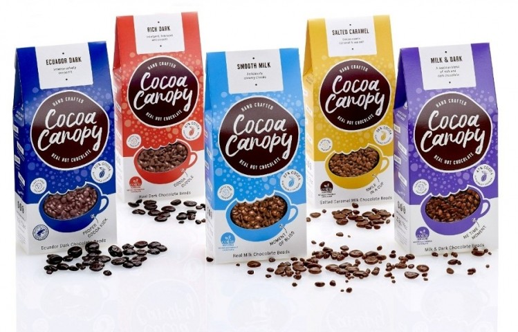 'Crafted' drinking chocolate from Cocoa Canopy. Pic: Cocoa Canopy